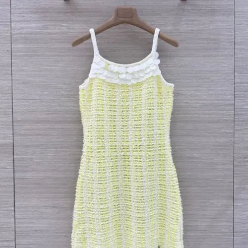 Chanel Dresses Sleeveless For Women #1452994 $130.00 USD, Wholesale Replica Chanel Dresses