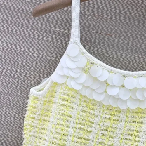 Replica Chanel Dresses Sleeveless For Women #1452994 $130.00 USD for Wholesale