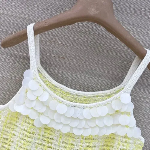 Replica Chanel Dresses Sleeveless For Women #1452994 $130.00 USD for Wholesale