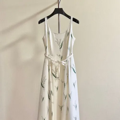 Christian Dior Dresses Sleeveless For Women #1452995 $135.00 USD, Wholesale Replica Christian Dior Dresses