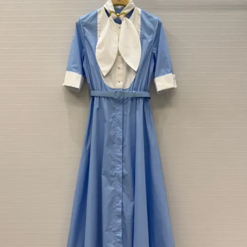 Christian Dior Dresses Short Sleeved For Women #1453005 $150.00 USD, Wholesale Replica Christian Dior Dresses