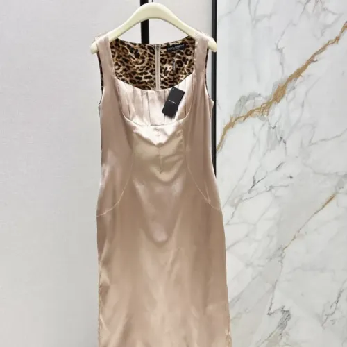 Dolce &amp; Gabbana Dresses Sleeveless For Women #1453007 $122.00 USD, Wholesale Replica Dolce &amp; Gabbana Dresses