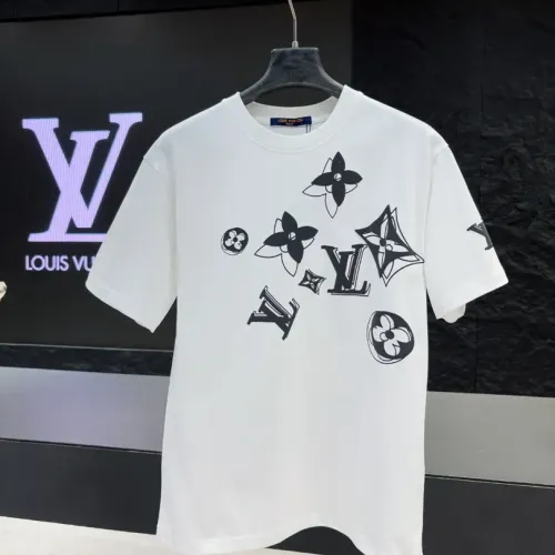 Louis Vuitton LV T-Shirts Short Sleeved For Unisex #1453010 $40.00 USD, Wholesale Replica Louis Vuitton LV T-Shirts