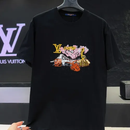Louis Vuitton LV T-Shirts Short Sleeved For Unisex #1453022 $40.00 USD, Wholesale Replica Louis Vuitton LV T-Shirts