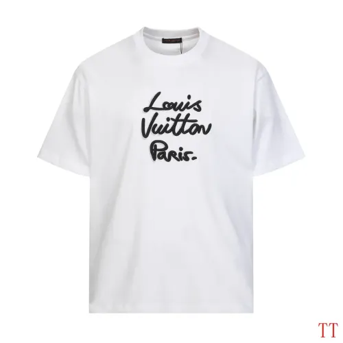 Louis Vuitton LV T-Shirts Short Sleeved For Unisex #1453029 $40.00 USD, Wholesale Replica Louis Vuitton LV T-Shirts