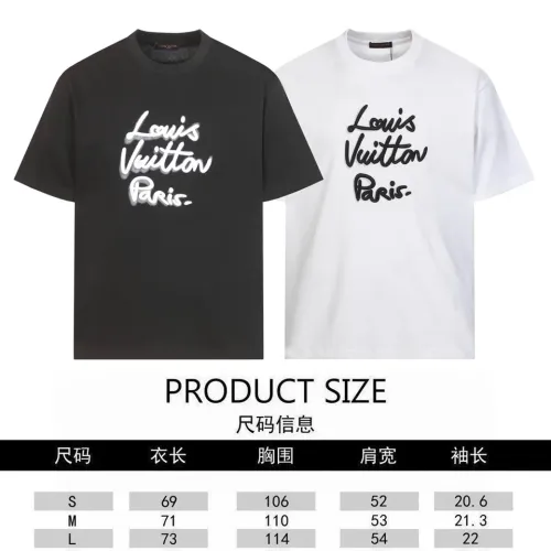 Replica Louis Vuitton LV T-Shirts Short Sleeved For Unisex #1453029 $40.00 USD for Wholesale