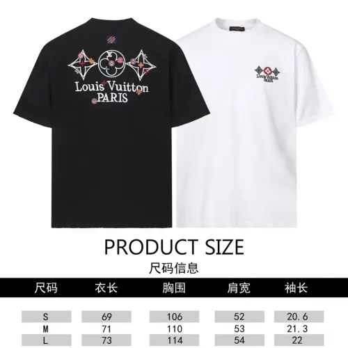 Replica Louis Vuitton LV T-Shirts Short Sleeved For Unisex #1453038 $42.00 USD for Wholesale