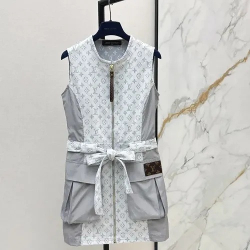 Louis Vuitton LV Dresses Sleeveless For Women #1453044 $132.00 USD, Wholesale Replica Louis Vuitton LV Dresses