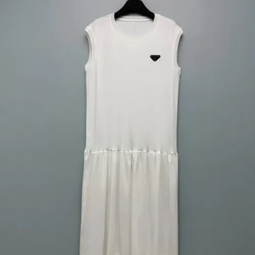 Prada Dresses Sleeveless For Women #1453063 $125.00 USD, Wholesale Replica Prada Dresses