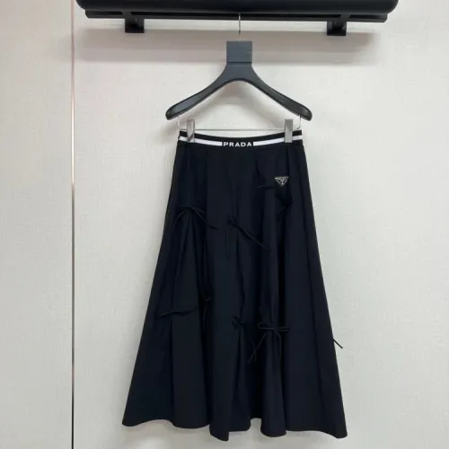 Prada Midi Skirt For Women #1453091 $130.00 USD, Wholesale Replica Prada Skirts