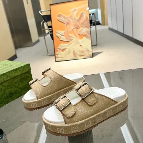 Gucci Slippers For Women #1453110 $85.00 USD, Wholesale Replica Gucci Slippers