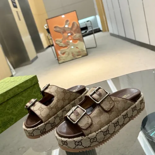Gucci Slippers For Women #1453114 $85.00 USD, Wholesale Replica Gucci Slippers