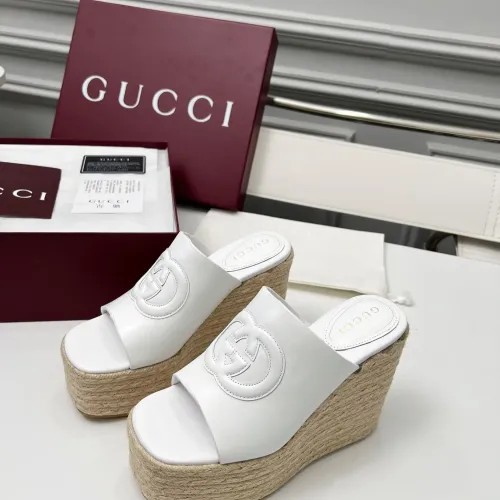 Gucci Slippers For Women #1453134 $85.00 USD, Wholesale Replica Gucci Slippers