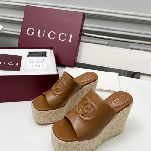 Gucci Slippers For Women #1453136 $85.00 USD, Wholesale Replica Gucci Slippers