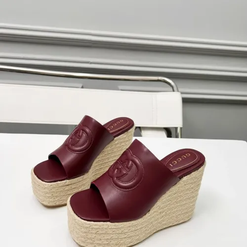 Gucci Slippers For Women #1453137 $85.00 USD, Wholesale Replica Gucci Slippers