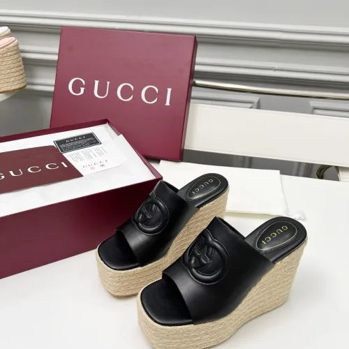 Gucci Slippers For Women #1453138 $85.00 USD, Wholesale Replica Gucci Slippers