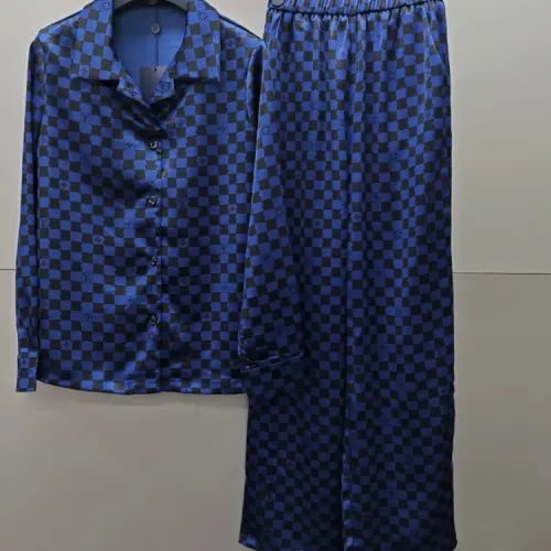Louis Vuitton LV Pajamas Long Sleeved For Women #1453188 $88.00 USD, Wholesale Replica Louis Vuitton LV Tracksuits