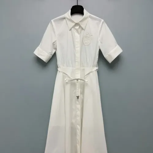 Christian Dior Dresses Short Sleeved For Women #1453222 $128.00 USD, Wholesale Replica Christian Dior Dresses