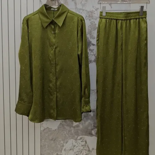 LOEWE Pajamas Long Sleeved For Women #1453235 $92.00 USD, Wholesale Replica LOEWE Tracksuits