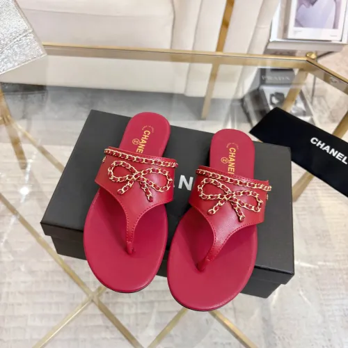 Replica Chanel Slippers For Women #1453245 $85.00 USD for Wholesale