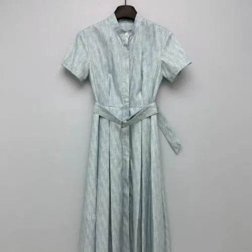 Christian Dior Dresses Short Sleeved For Women #1453246 $132.00 USD, Wholesale Replica Christian Dior Dresses