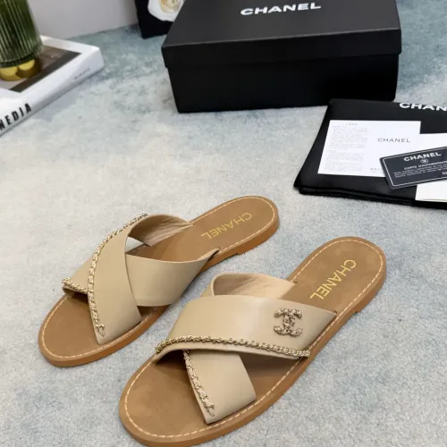 Chanel Slippers For Women #1453252 $85.00 USD, Wholesale Replica Chanel Slippers