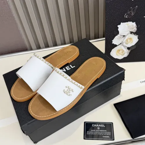 Chanel Slippers For Women #1453254 $85.00 USD, Wholesale Replica Chanel Slippers