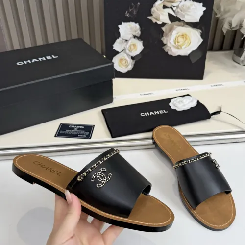 Replica Chanel Slippers For Women #1453257 $85.00 USD for Wholesale
