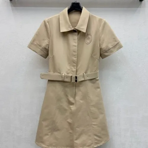 Christian Dior Dresses Short Sleeved For Women #1453286 $118.00 USD, Wholesale Replica Christian Dior Dresses