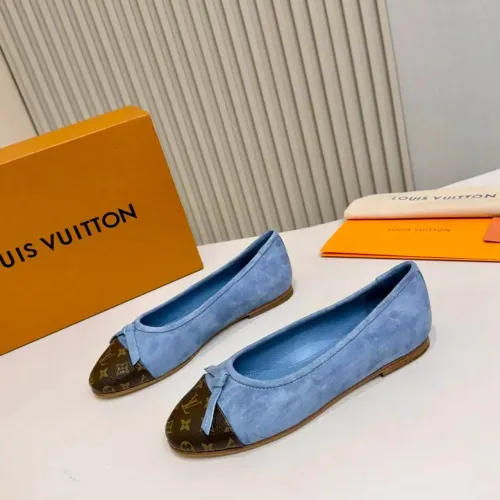 Louis Vuitton Flat Shoes For Women #1453334 $102.00 USD, Wholesale Replica Louis Vuitton Flat Shoes