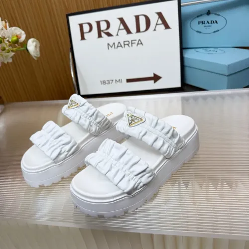 Prada Slippers For Women #1453353 $96.00 USD, Wholesale Replica Prada Slippers