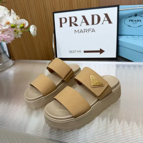 Prada Slippers For Women #1453355 $96.00 USD, Wholesale Replica Prada Slippers
