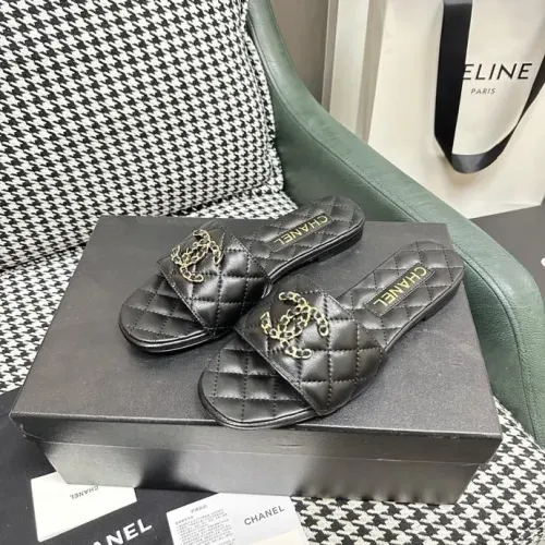 Chanel Slippers For Women #1453366 $85.00 USD, Wholesale Replica Chanel Slippers