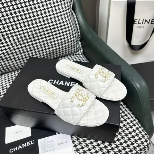 Chanel Slippers For Women #1453368 $85.00 USD, Wholesale Replica Chanel Slippers