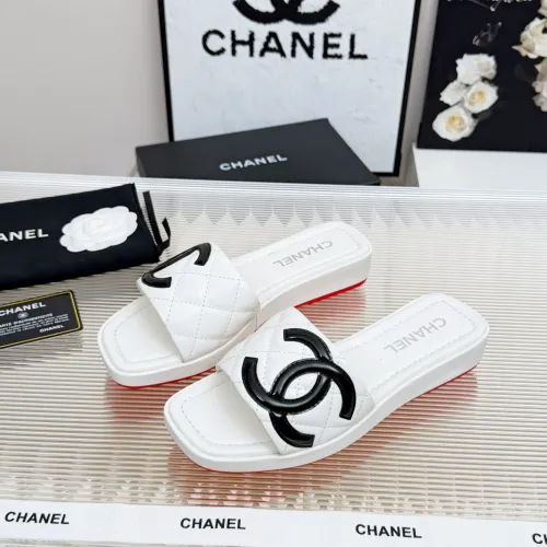 Chanel Slippers For Women #1453371 $85.00 USD, Wholesale Replica Chanel Slippers