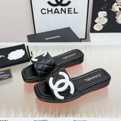 Chanel Slippers For Women #1453372 $85.00 USD, Wholesale Replica Chanel Slippers