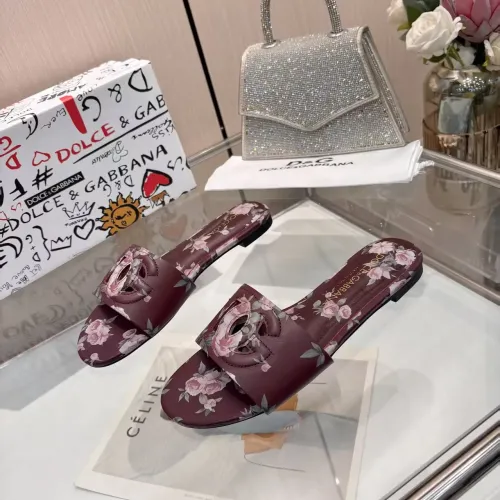 Dolce &amp; Gabbana D&amp;G Slippers For Women #1453392 $85.00 USD, Wholesale Replica Dolce &amp; Gabbana D&amp;G Slippers