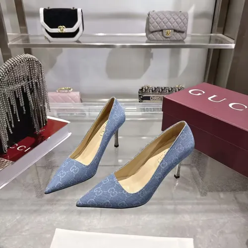 Gucci High-Heeled Shoes For Women #1453400 $102.00 USD, Wholesale Replica Gucci High-Heeled Shoes