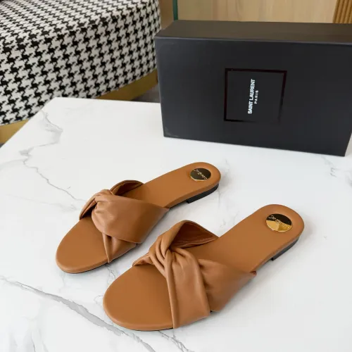 Yves Saint Laurent YSL Slippers For Women #1453438 $88.00 USD, Wholesale Replica Yves Saint Laurent YSL Slippers