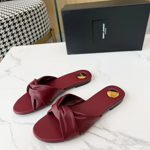 Yves Saint Laurent YSL Slippers For Women #1453439 $88.00 USD, Wholesale Replica Yves Saint Laurent YSL Slippers