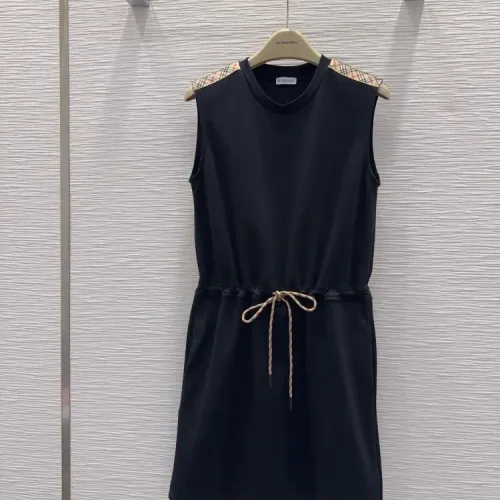 Burberry Dresses Sleeveless For Women #1453461 $60.00 USD, Wholesale Replica Burberry Dresses