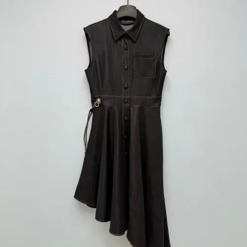 Louis Vuitton LV Dresses Sleeveless For Women #1453464 $128.00 USD, Wholesale Replica Louis Vuitton LV Dresses
