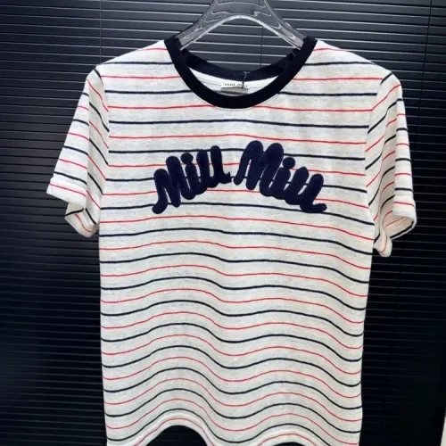 MIU MIU T-Shirts Short Sleeved For Women #1453486