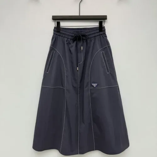 Prada Midi Skirt For Women #1453512 $100.00 USD, Wholesale Replica Prada Skirts