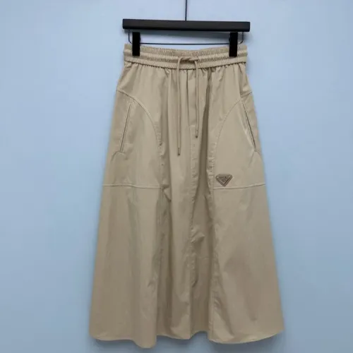 Prada Midi Skirt For Women #1453513 $100.00 USD, Wholesale Replica Prada Skirts