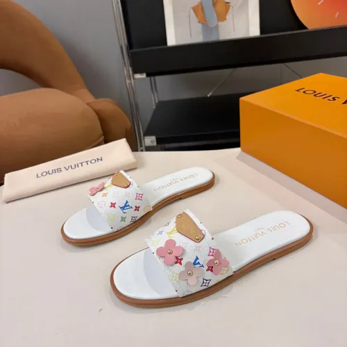 Louis Vuitton Slippers For Women #1453569 $85.00 USD, Wholesale Replica Louis Vuitton Slippers