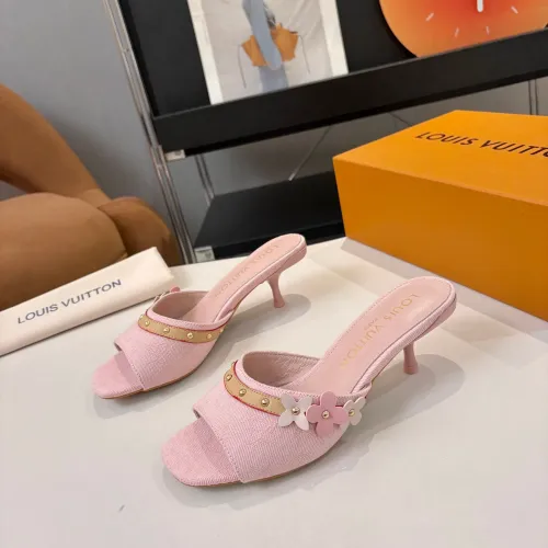 Louis Vuitton Slippers For Women #1453574 $92.00 USD, Wholesale Replica Louis Vuitton Slippers