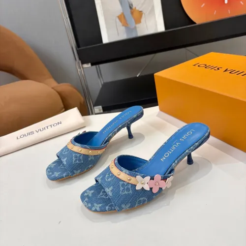 Louis Vuitton Slippers For Women #1453575 $92.00 USD, Wholesale Replica Louis Vuitton Slippers
