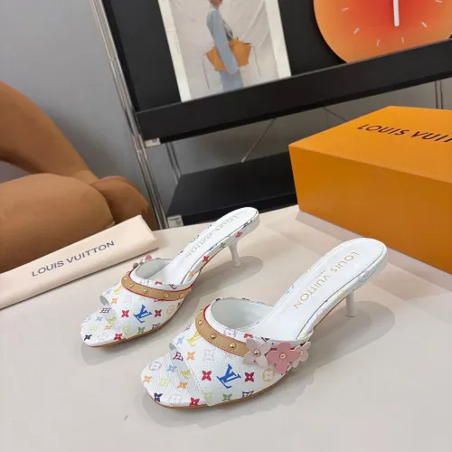 Louis Vuitton Slippers For Women #1453576 $92.00 USD, Wholesale Replica Louis Vuitton Slippers
