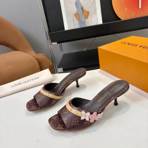 Louis Vuitton Slippers For Women #1453577 $92.00 USD, Wholesale Replica Louis Vuitton Slippers